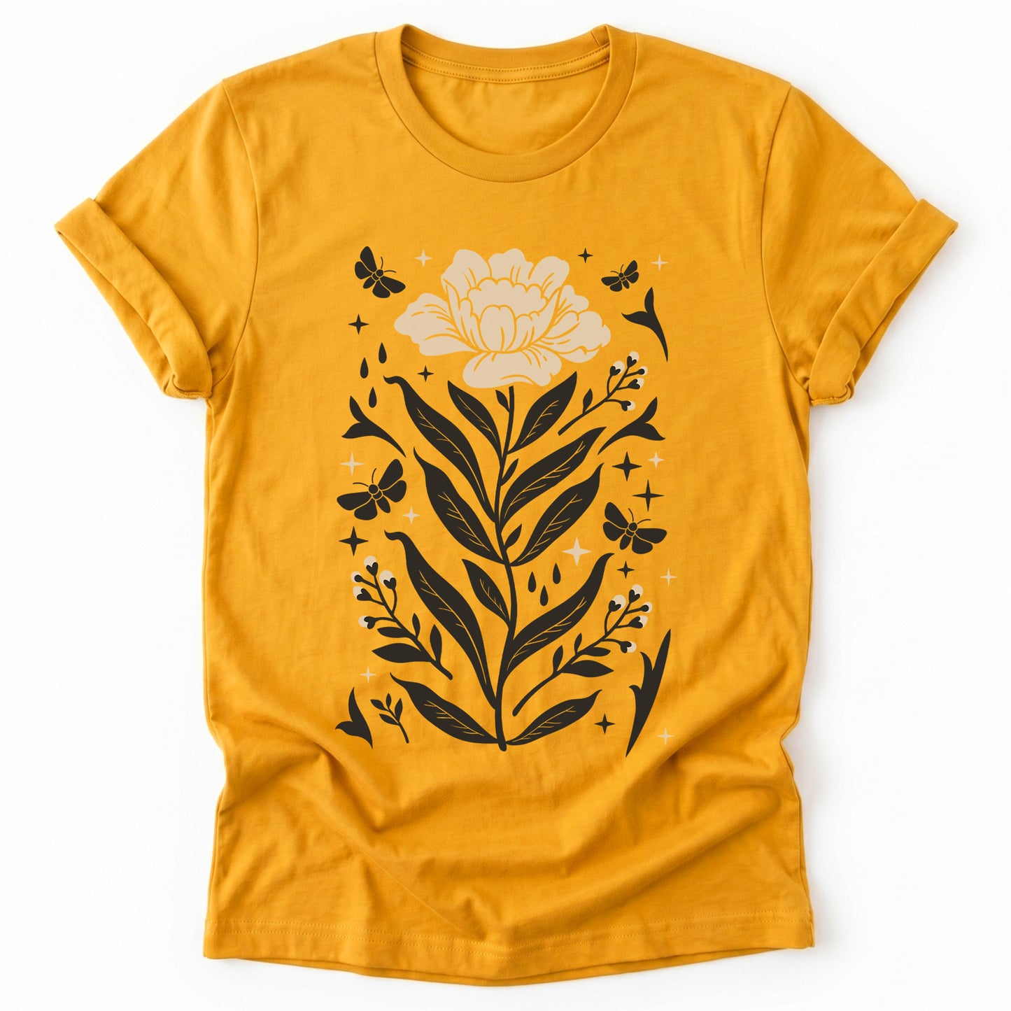 Boho Mystical Wildflowers Classic T-Shirt