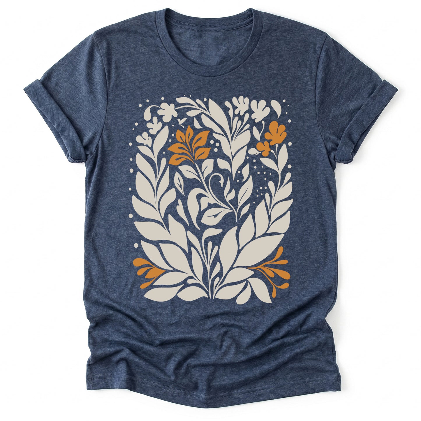 Boho Folk Floral Classic T-Shirt