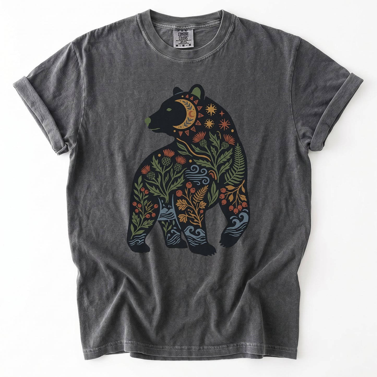 Celestial Bear Vintage Washed T-Shirt
