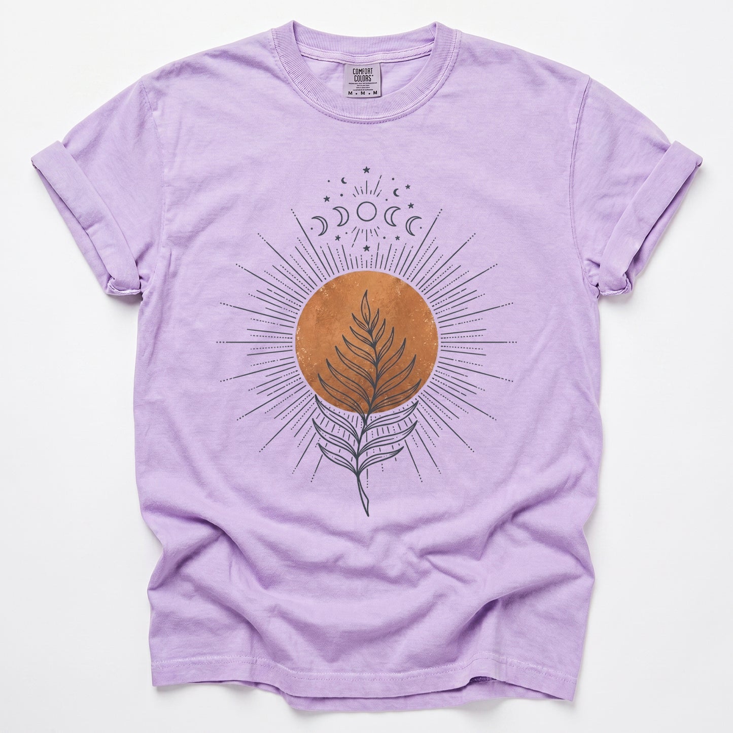 Fern Sunburst Vintage Washed T-Shirt