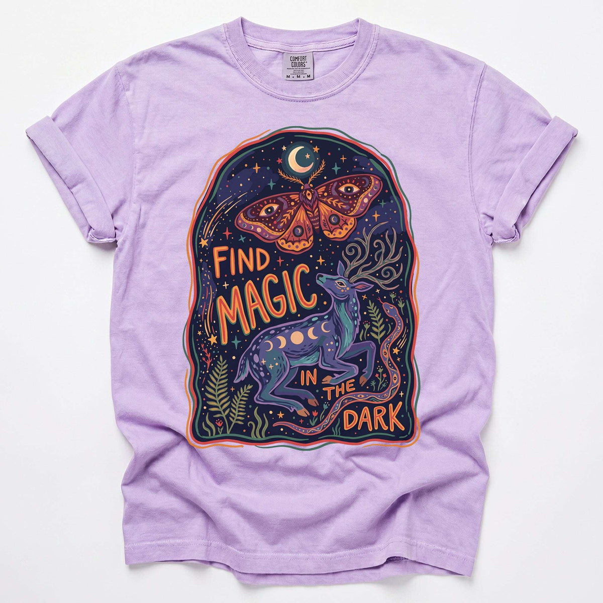 Find Magic In The Dark Vintage Washed T-Shirt