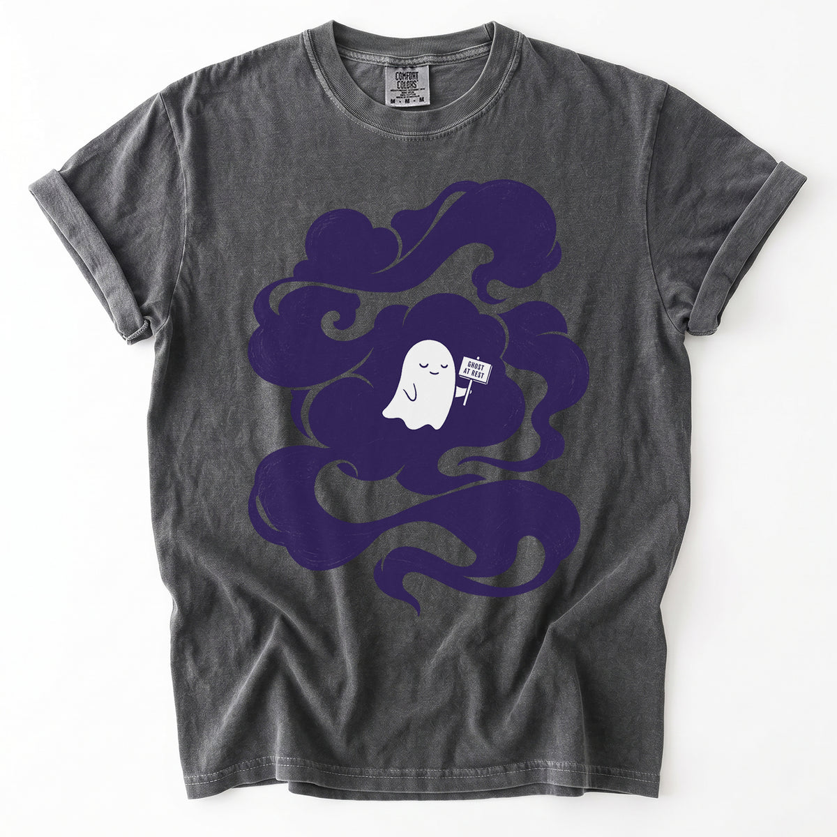 Ghost At Rest Vintage Washed T-Shirt