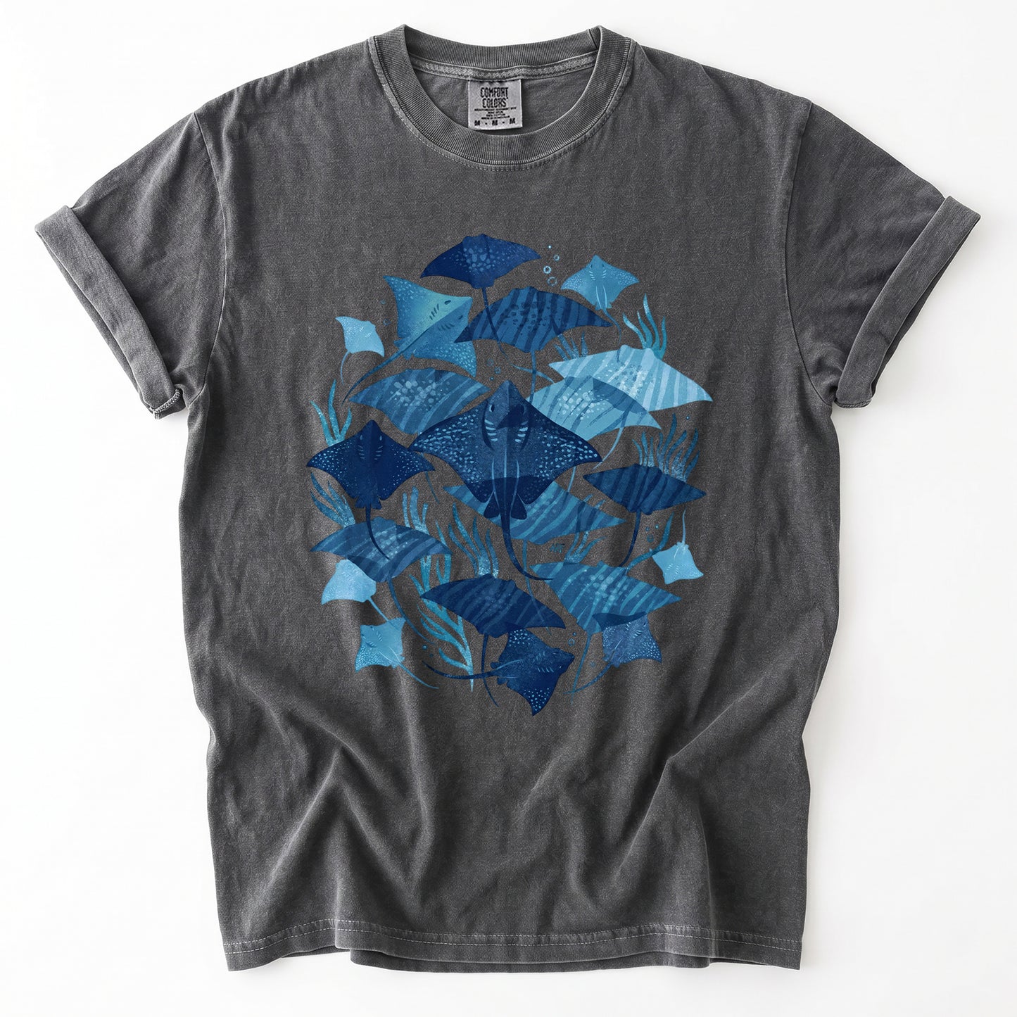 Coastal Manta Ray Heavyweight T-Shirt
