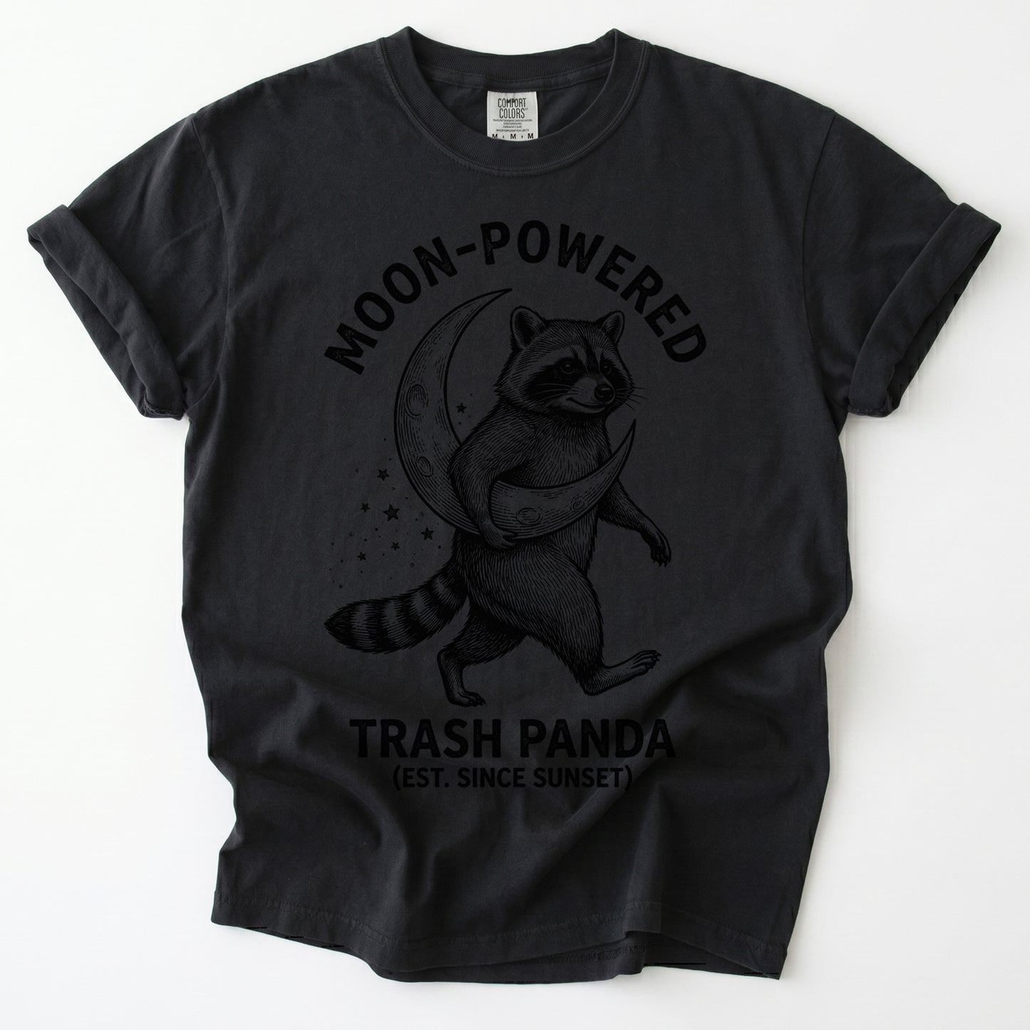 Moon-Powered Trash Panda Vintage Washed T-Shirt