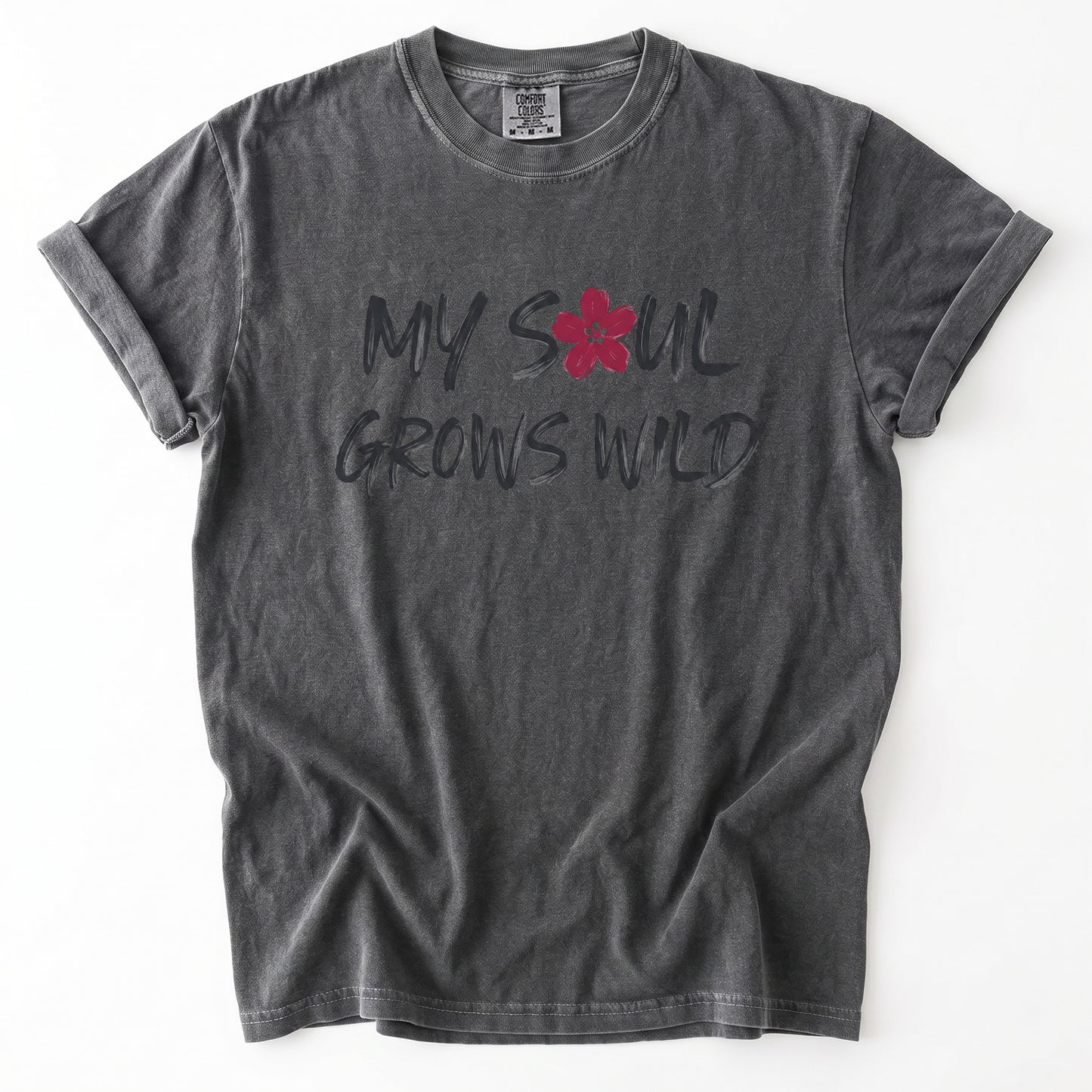 My Soul Grows Wild Vintage Washed T-Shirt