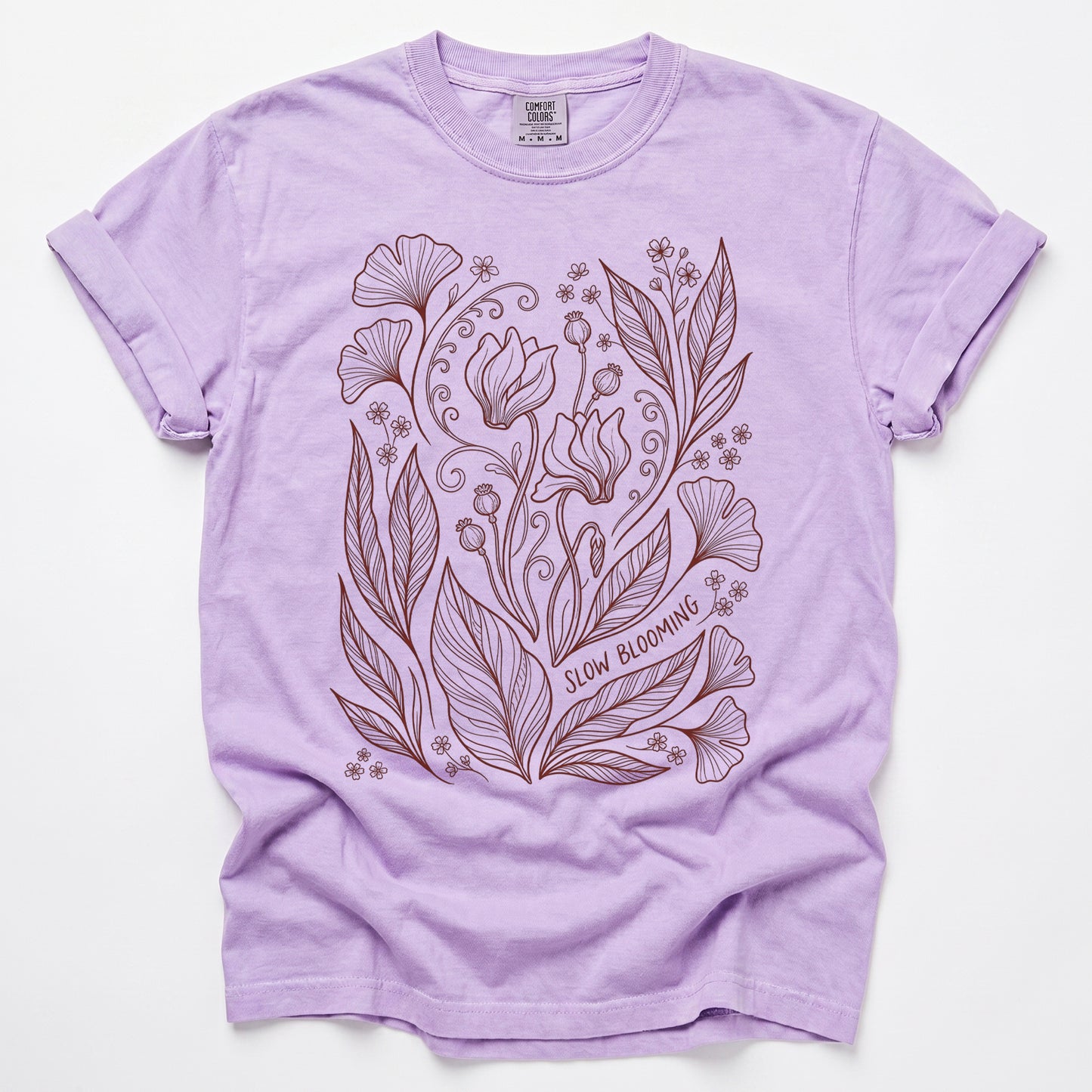 Slow Blooming Vintage Washed T-Shirt