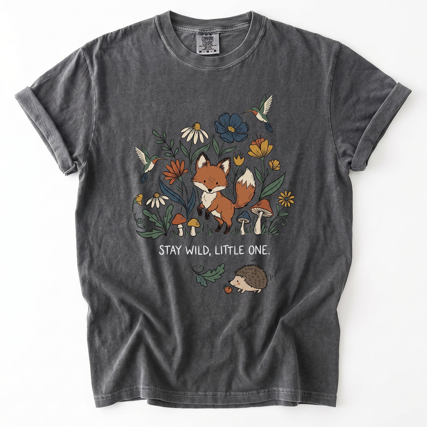 Stay Wild Little One Vintage Washed T-Shirt