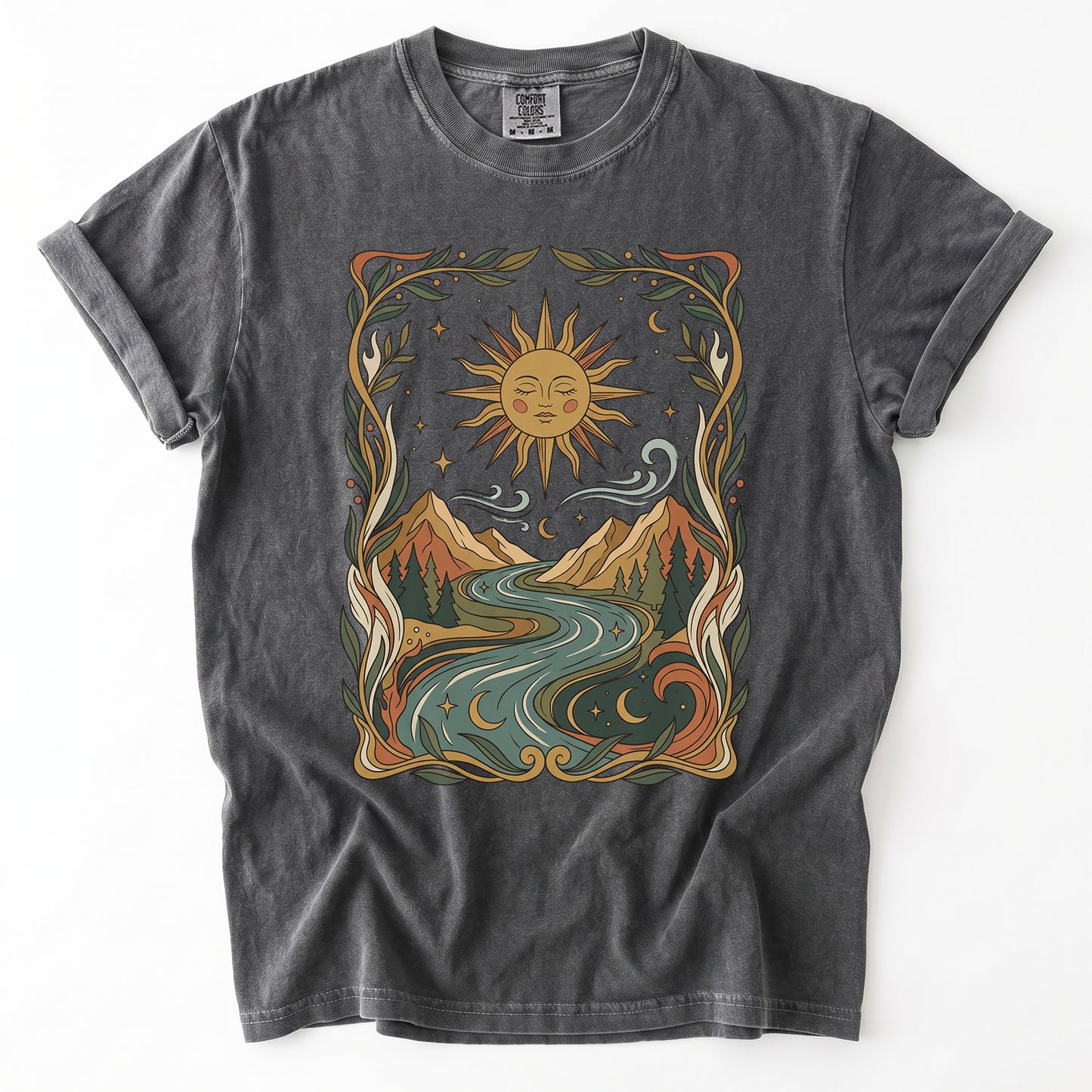 Sun River Valley Vintage Washed T-Shirt