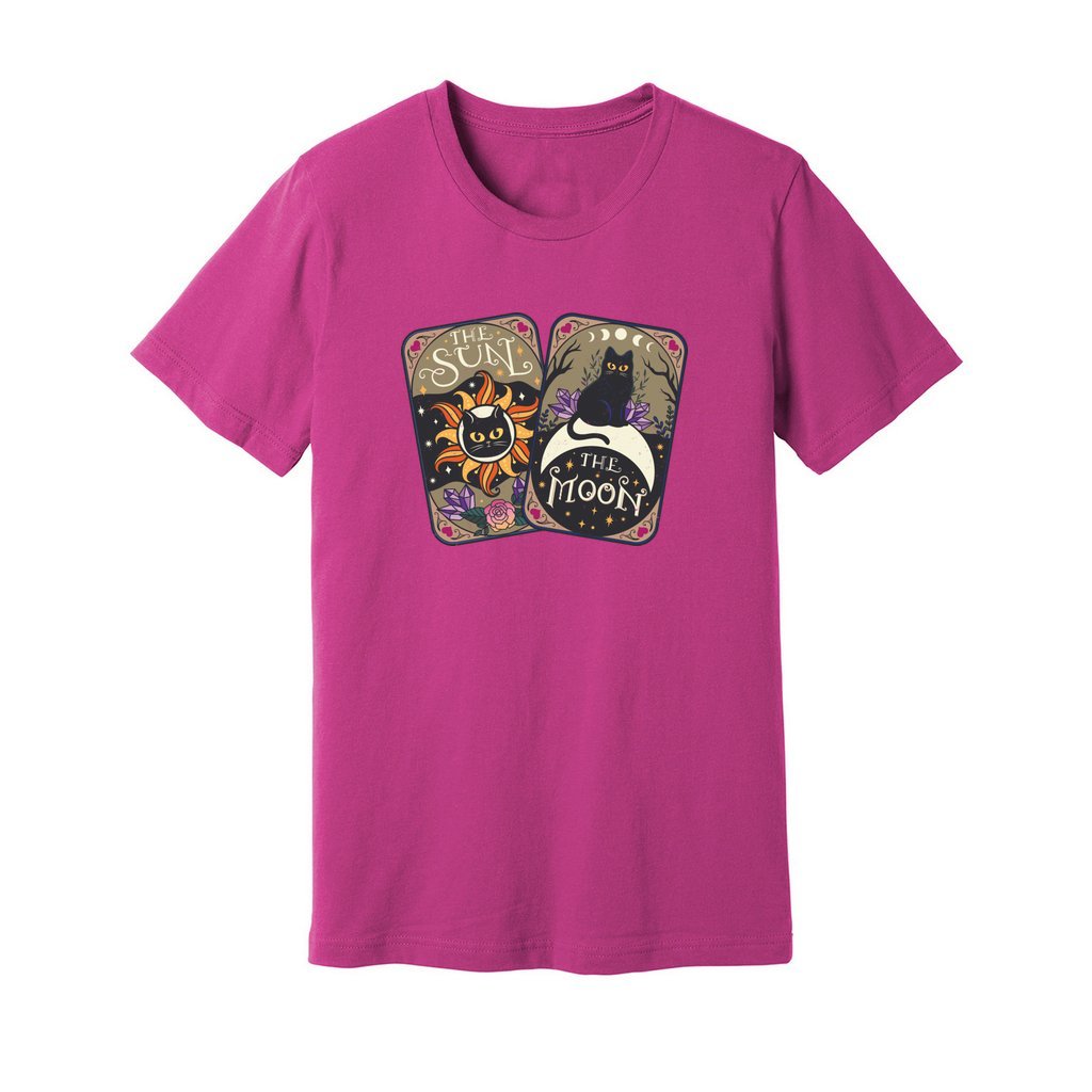 Cat Tarot Cards T-Shirt - Rue Mentana