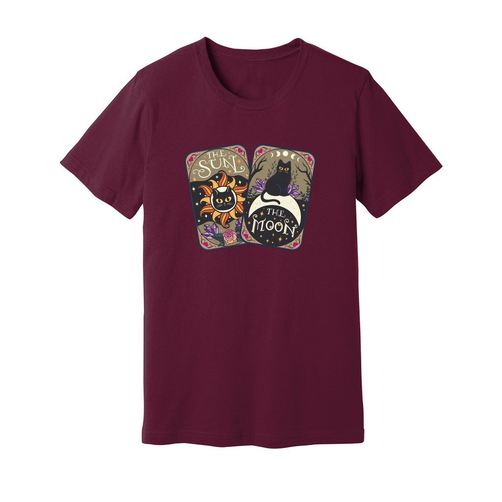 Cat Tarot Cards T-Shirt - Rue Mentana