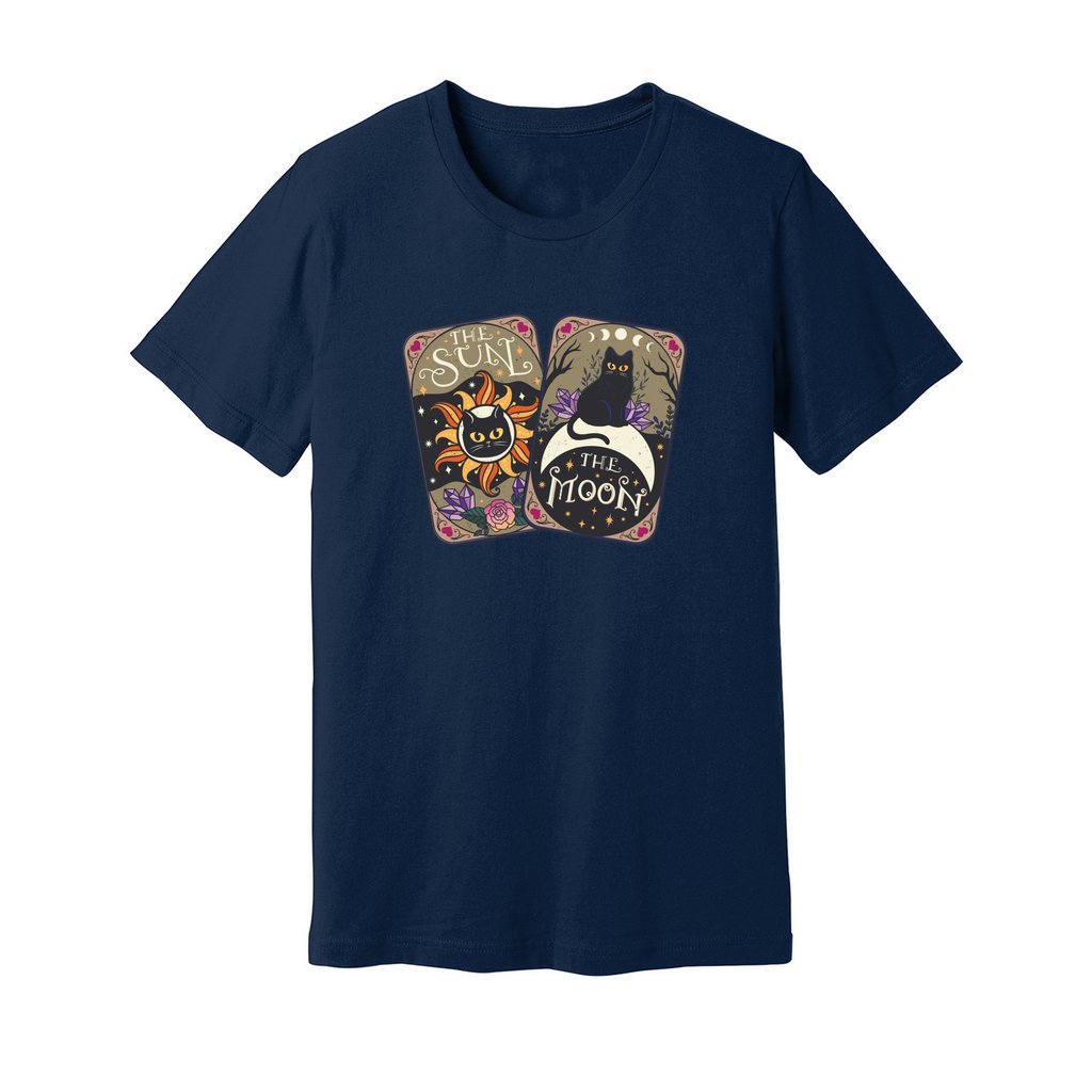 Cat Tarot Cards T-Shirt - Rue Mentana