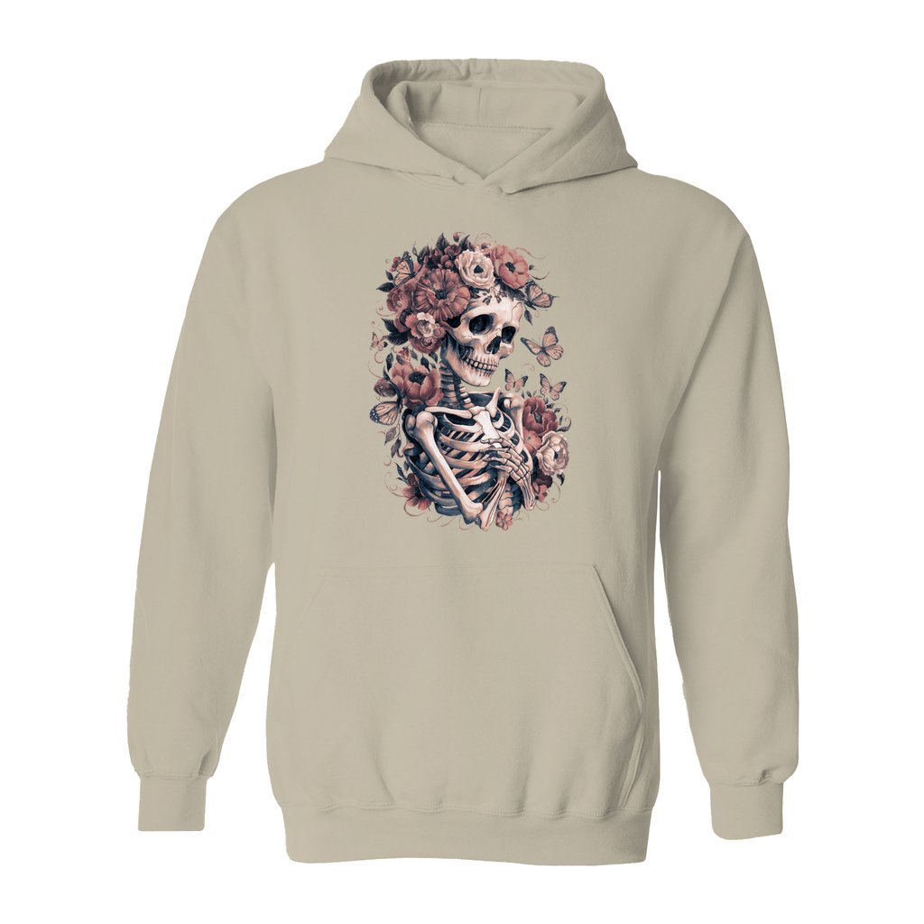 Gothic Floral Hoodie - Rue Mentana