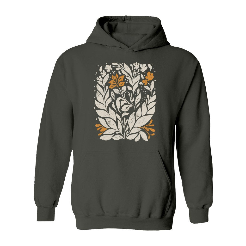 Botanical Bliss Flower Hoodie - Rue Mentana