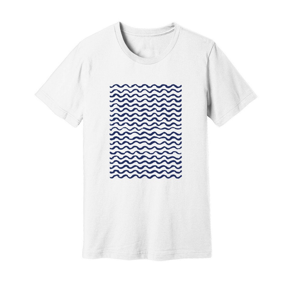 Wavy Lines T-Shirt - Rue Mentana