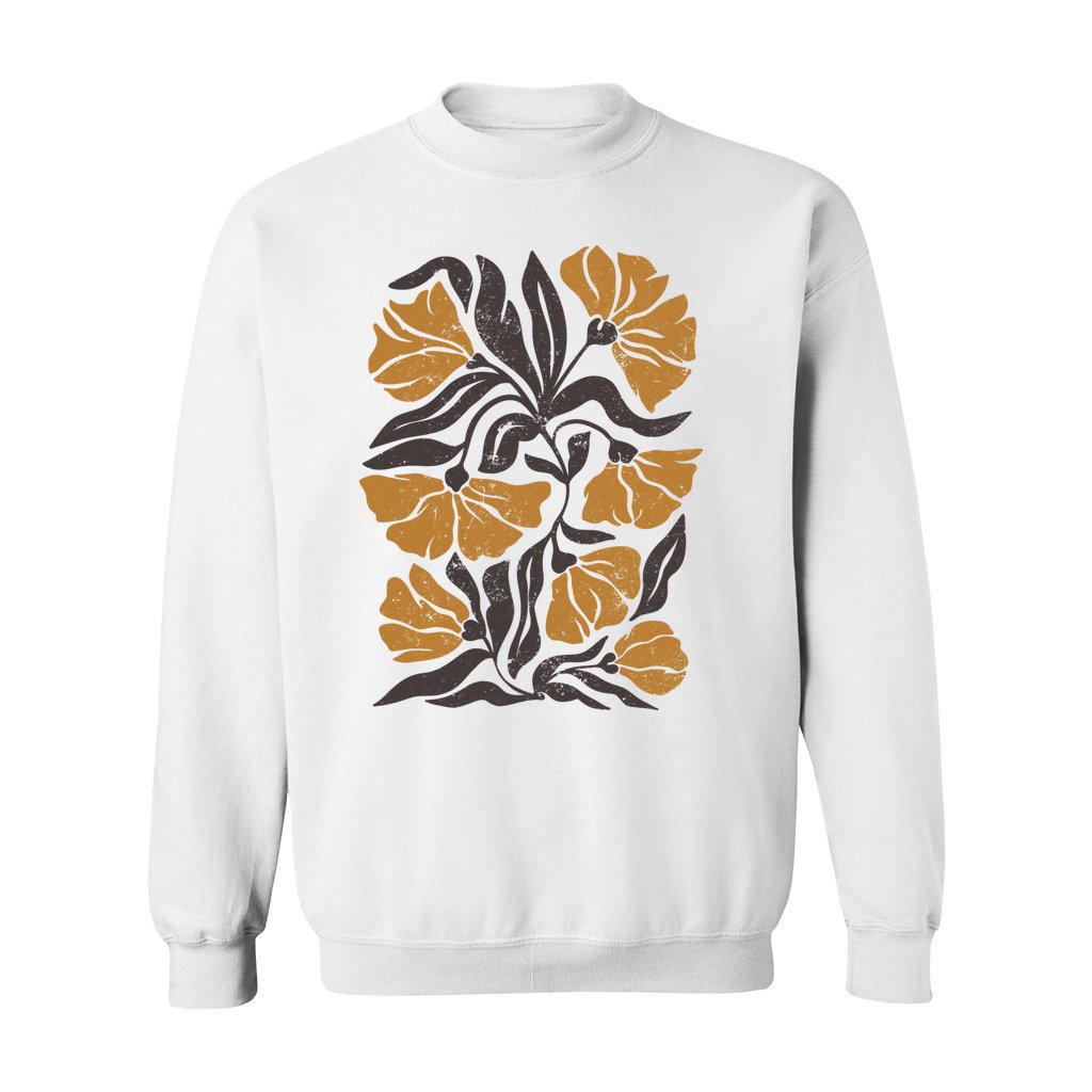 Abstract Flowers Sweatshirt - Rue Mentana