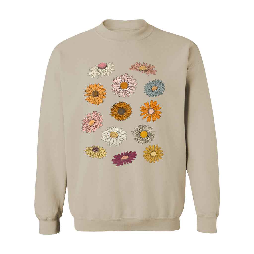 Hippie Flowers Sweatshirt