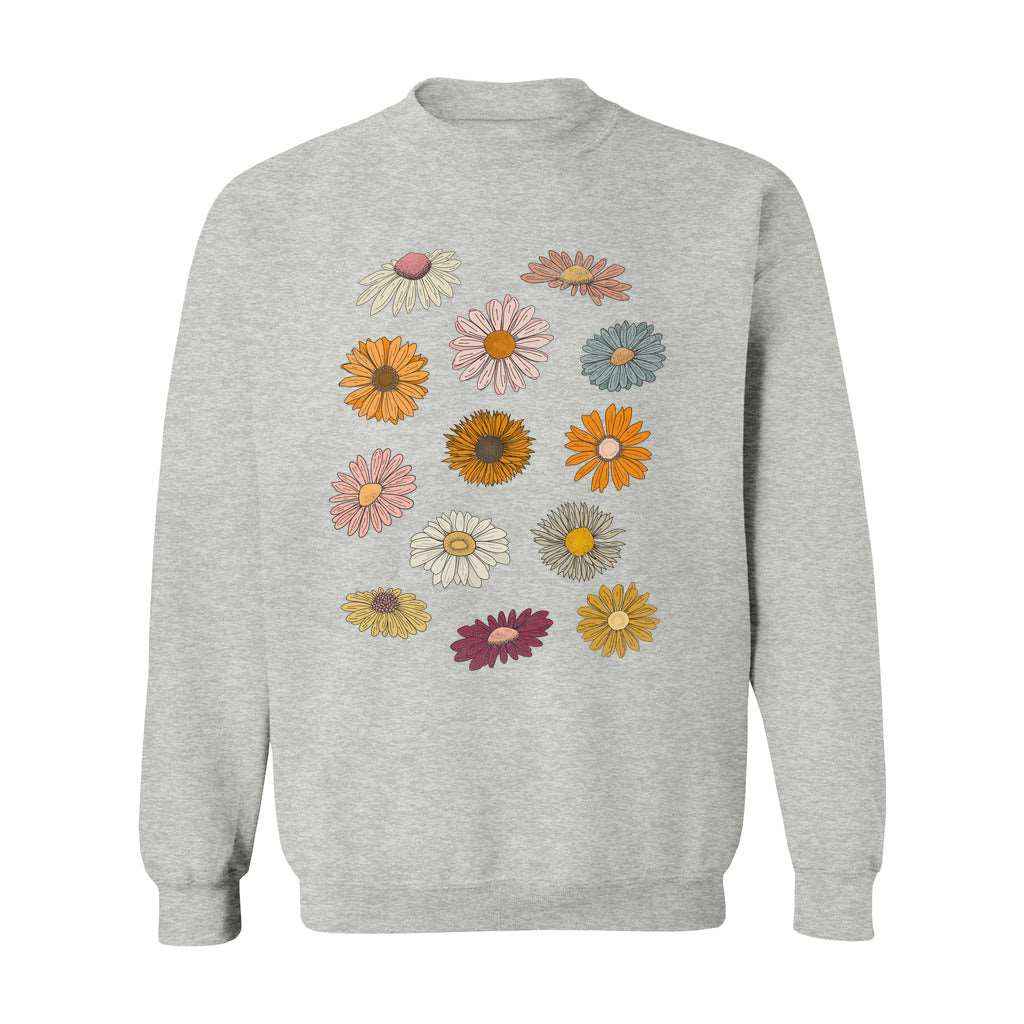 Hippie Flowers Sweatshirt