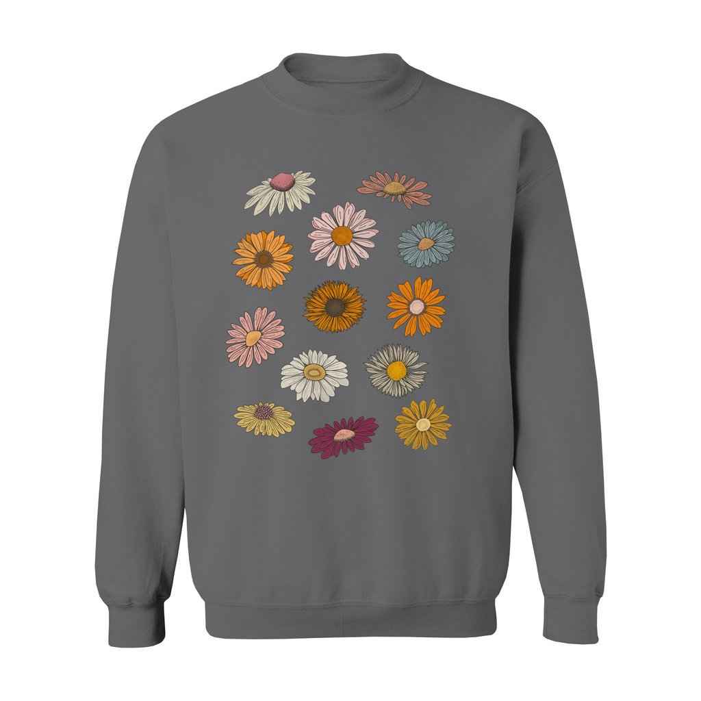 Hippie Flowers Sweatshirt