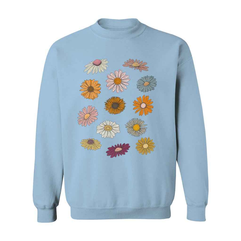 Hippie Flowers Sweatshirt