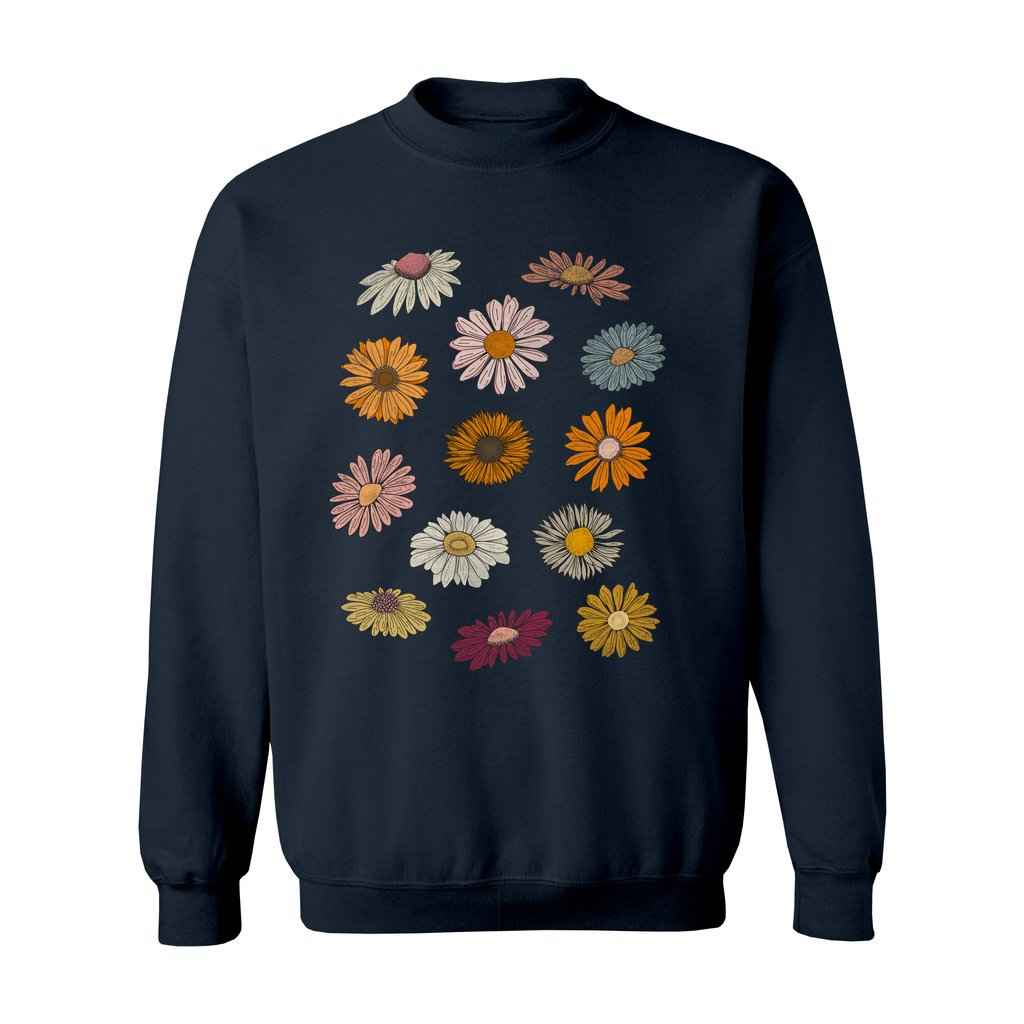 Hippie Flowers Sweatshirt