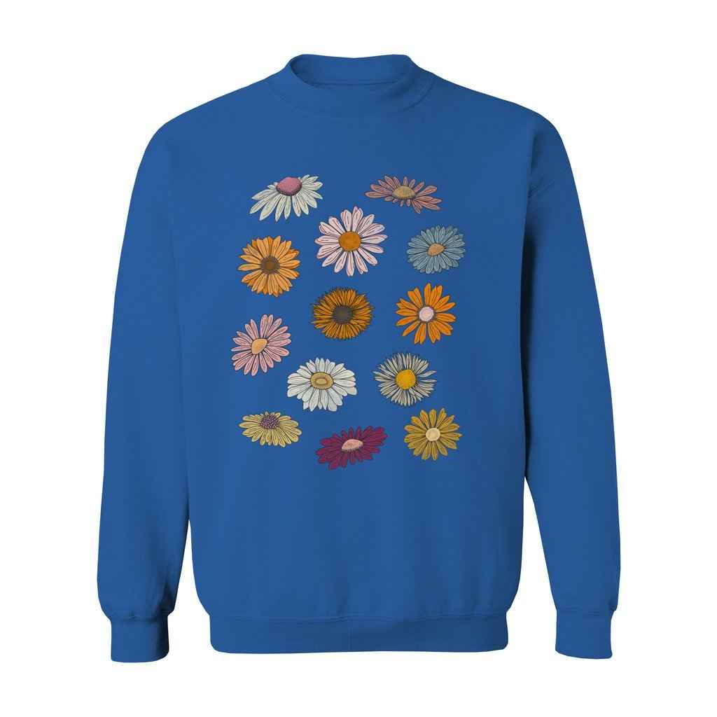 Hippie Flowers Sweatshirt