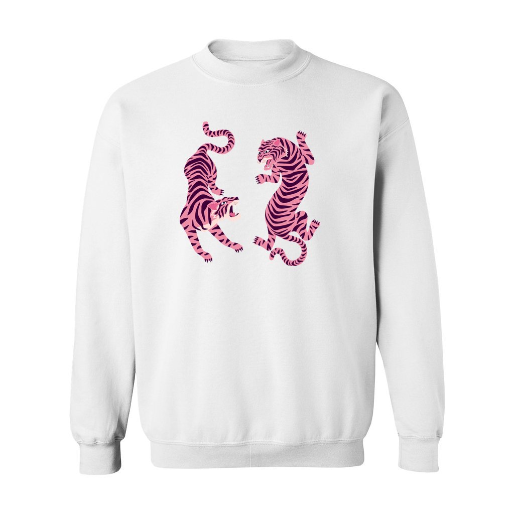 Pink Tigers Sweatshirt - Rue Mentana