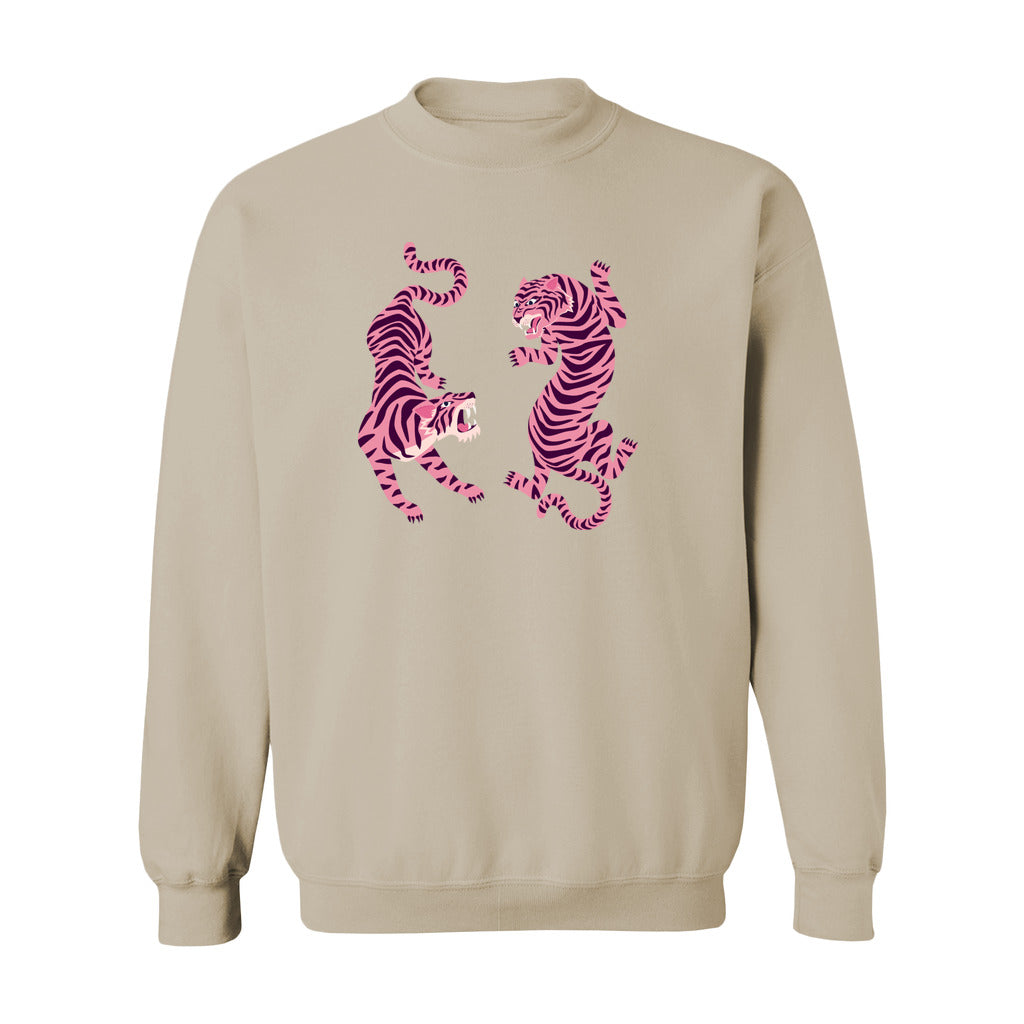 Pink Tigers Sweatshirt - Rue Mentana
