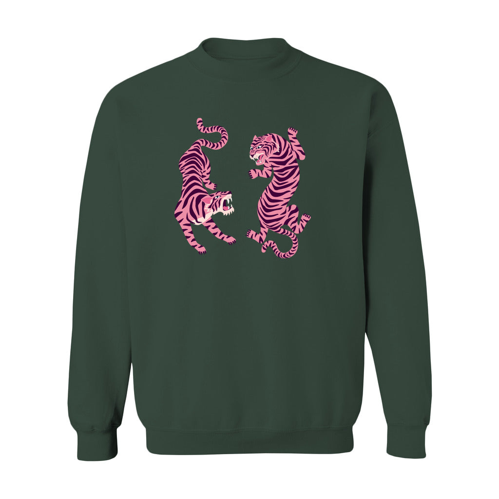 Pink Tigers Sweatshirt - Rue Mentana