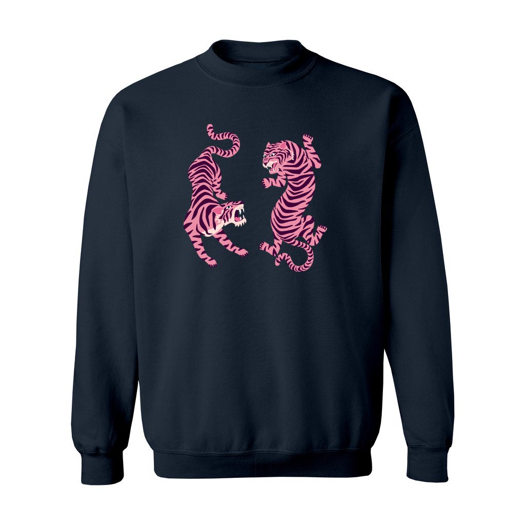Pink Tigers Sweatshirt - Rue Mentana