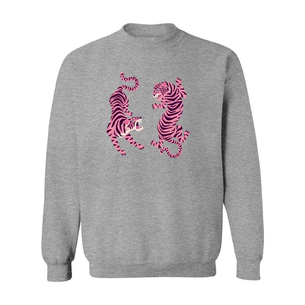 Pink Tigers Sweatshirt - Rue Mentana