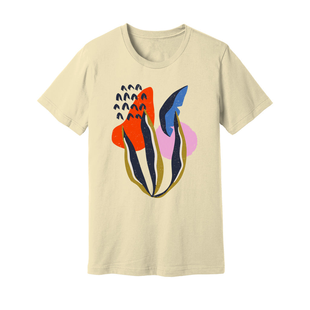 Abstract Botanical T-Shirt - Rue Mentana