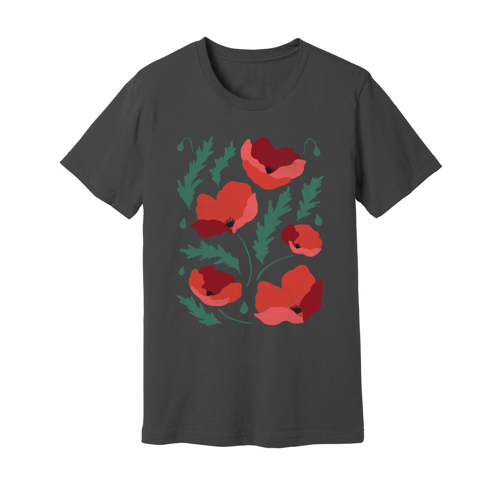 Poppies Flowers T-Shirt - Rue Mentana