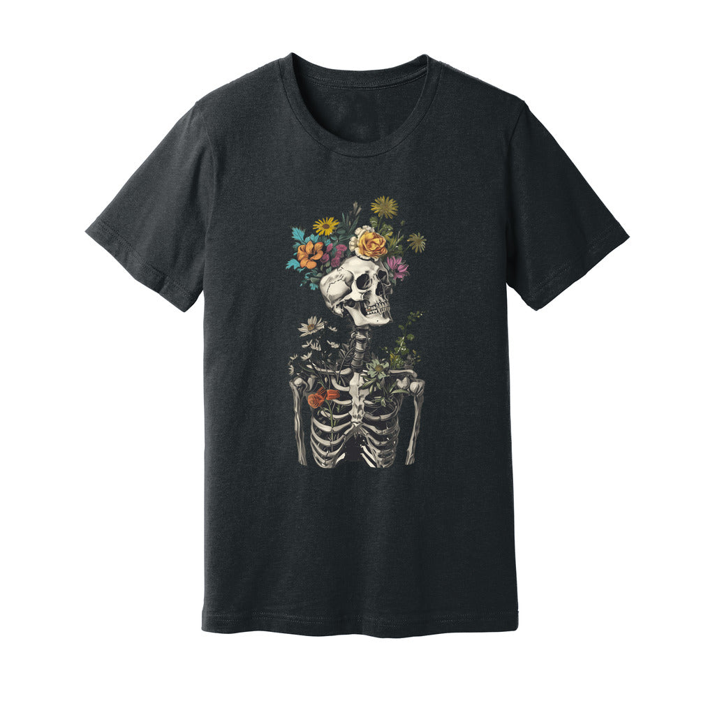 Floral Skeleton T-Shirt - Rue Mentana