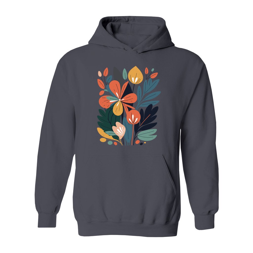 Modern Floral Hoodie - Rue Mentana