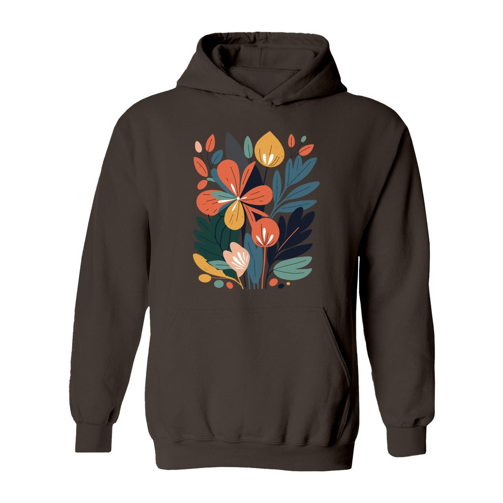 Modern Floral Hoodie - Rue Mentana