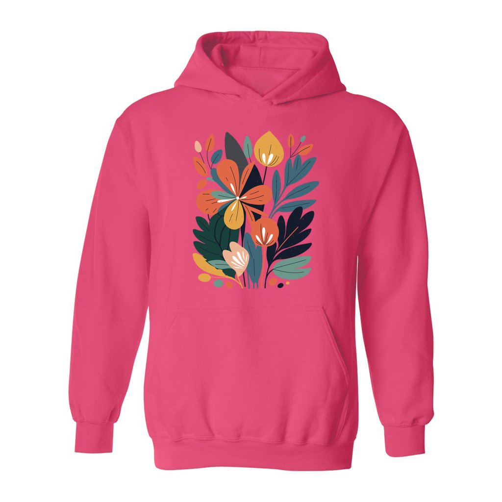 Modern Floral Hoodie - Rue Mentana