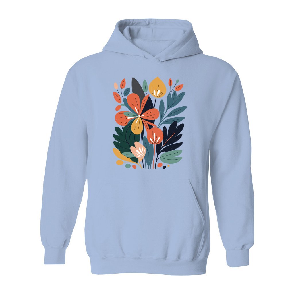 Modern Floral Hoodie - Rue Mentana