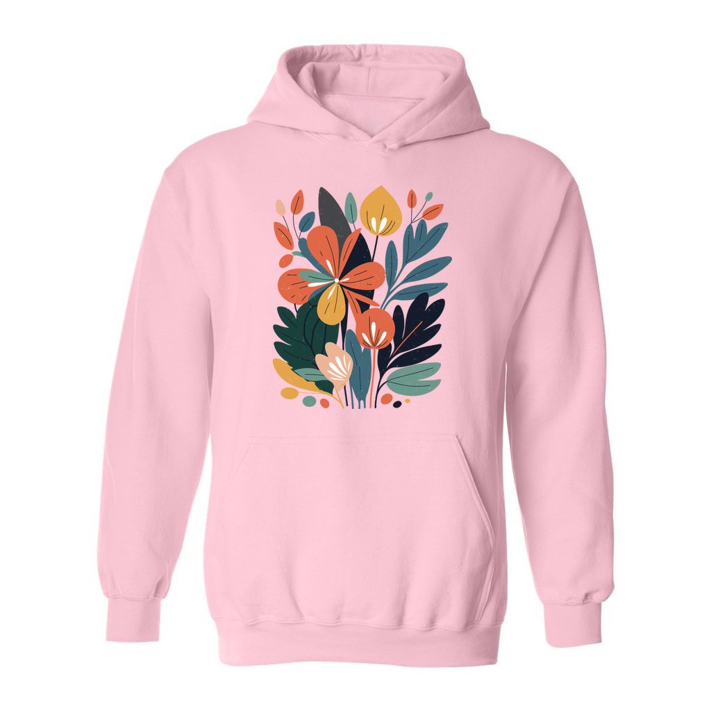 Modern Floral Hoodie - Rue Mentana