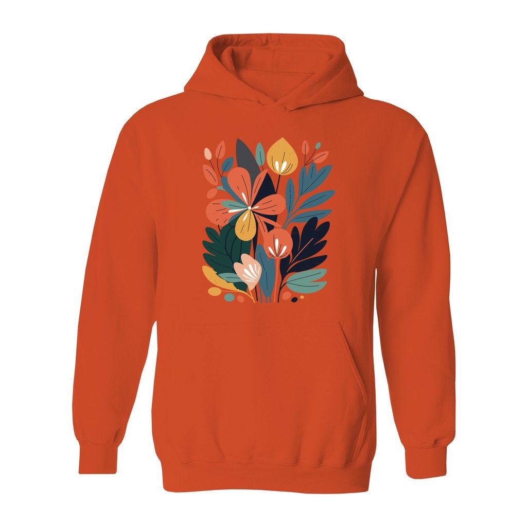 Modern Floral Hoodie - Rue Mentana