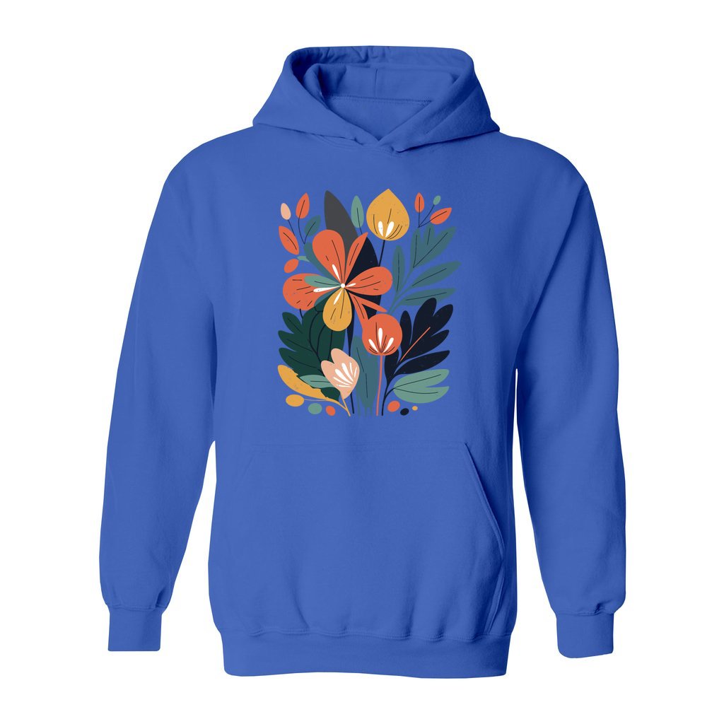 Modern Floral Hoodie - Rue Mentana