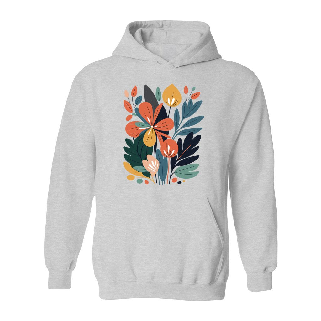 Modern Floral Hoodie - Rue Mentana