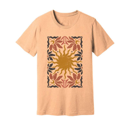 Boho Mystical Wild Flowers T-Shirt - Rue Mentana