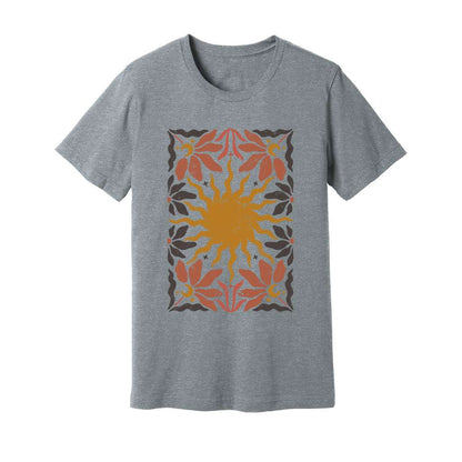 Boho Mystical Wild Flowers T-Shirt - Rue Mentana