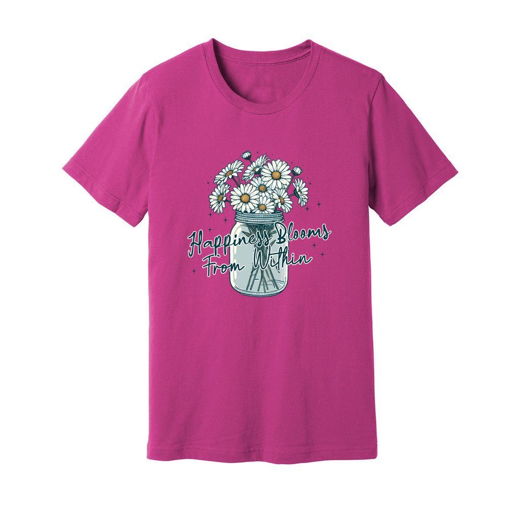Happiness Blooms From Within T-Shirt - Rue Mentana