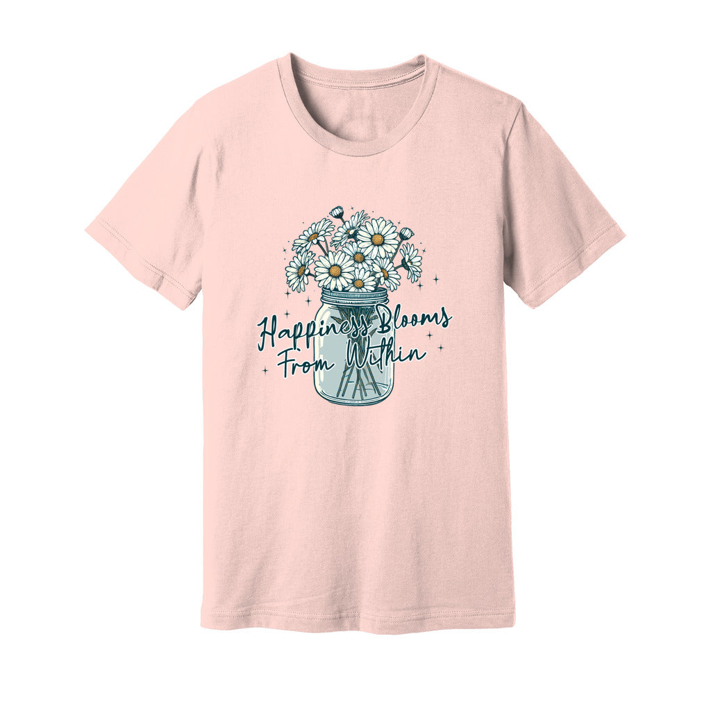 Happiness Blooms From Within T-Shirt - Rue Mentana