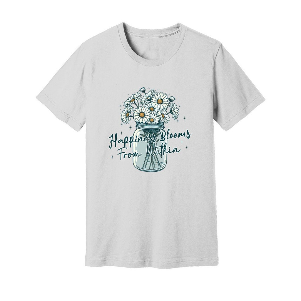 Happiness Blooms From Within T-Shirt - Rue Mentana