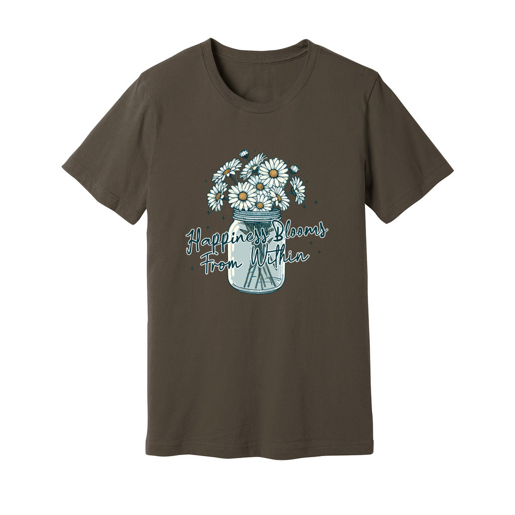 Happiness Blooms From Within T-Shirt - Rue Mentana