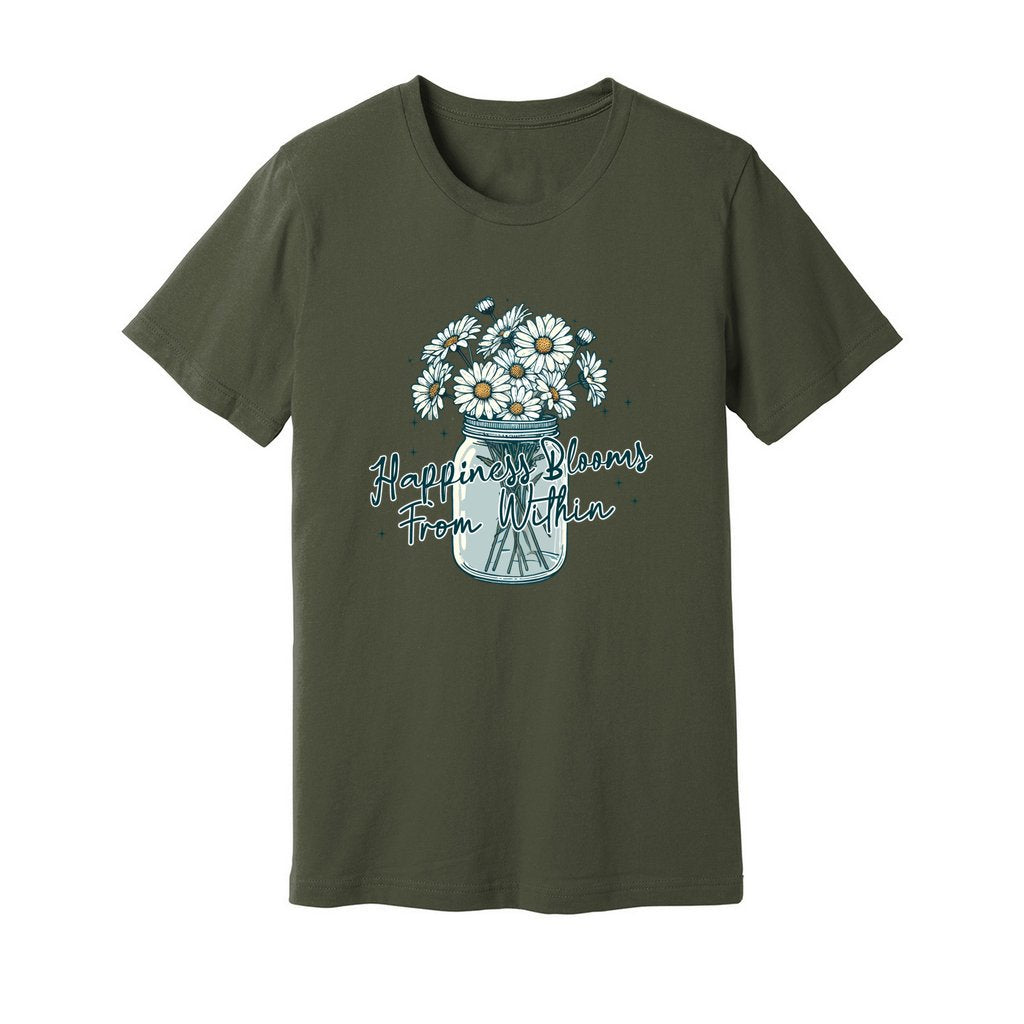 Happiness Blooms From Within T-Shirt - Rue Mentana