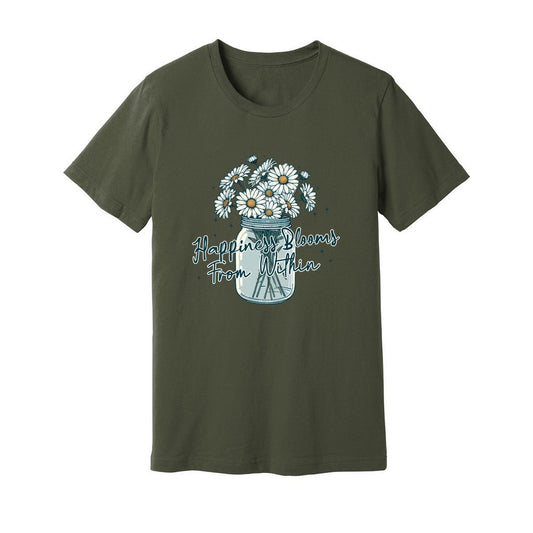 Happiness Blooms From Within T-Shirt - Rue Mentana