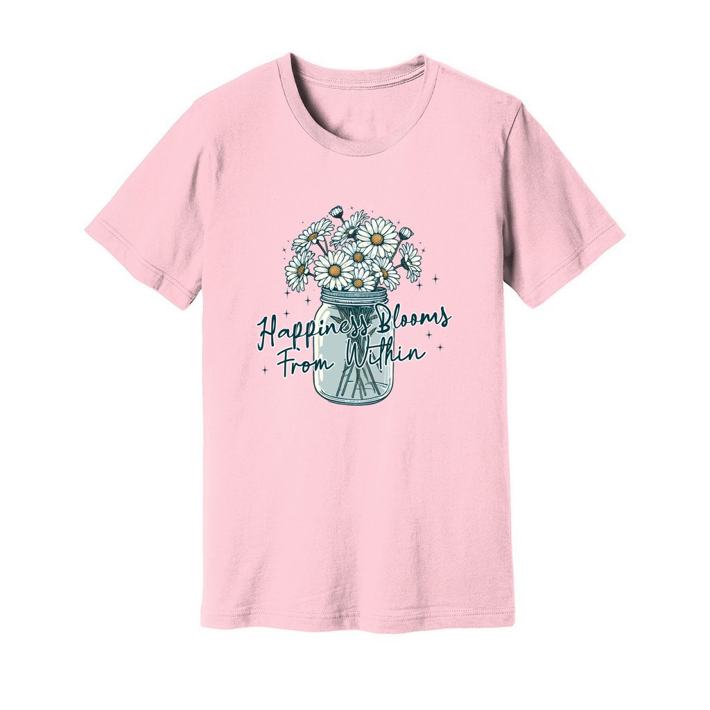 Happiness Blooms From Within T-Shirt - Rue Mentana